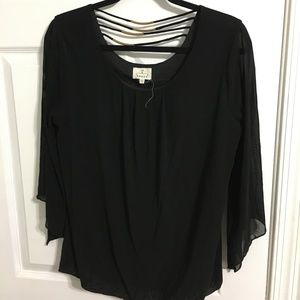 Ember black top
